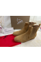 Christian Louboutin Pánské Chelsea Boty Semišové Hnědé Boty Od Christiana Louboutina