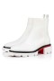 Christian Louboutin Muži Maxiboot Boty Telecí Kůže Bianco Christian Louboutin Boty