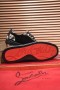 Christian Louboutin Pánské Tenisky Low-top Květinové Obložení Veau Velur Černý