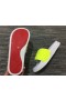 Christian Louboutin Bazén Zábava Sandály Hroty Gumové Neon Žluté