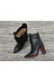 Christian Louboutin Praguoise Hroty Kotníkové Boty 100mm Telecí Kůže Černé