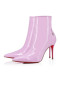 Christian Louboutin Sportovní Kate Kořist 85mm Patent Kožené Pinkador Růžová