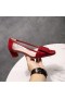 Roger Vivier Belle Vivier Čerpadla Červené Lakované PVC