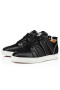 Christian Louboutin Low-top Vida Ploché Černé Tenisky Viskóza