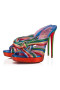 Christian Louboutin Platformy Multitaski Alta 120 mm Multi/lin Confettis Kůže