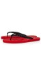 Christian Louboutin Červené/Černé/loubi Gumové Flip Flop