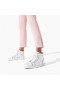 Christian Louboutin Tenisky Louis Bordo Strass Bianco/crystal Tele