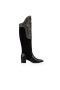 Christian Louboutin Vysoký Boot Alixos 55 mm Black Tele