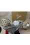 Christian Louboutin Klín Madmonica 120 mm Stříbrná/lin Silver Tele