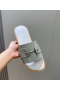 Christian Louboutin Chambelimule Mules Calf Leather Gray