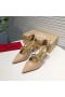 Christian Louboutin Crissos 100mm Pumps Patent Leather Nude