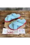 Christian Louboutin Men Slipper Sandals Rubber Blue