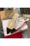 Christian Louboutin Nosy T-Strap Flat Sandals Coarse Glitter and PVC Black