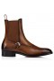 Christian Louboutin Sartosea Low Boots Patinated Calf Leather Havane