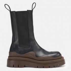 Bottega Veneta BV Pneumatiky Chelsea Boots Brown Podešev Bottega Veneta Boty