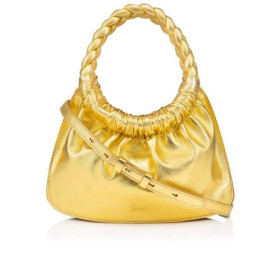 Christian Louboutin Loubibraid Horní Rukojeť Taška Duhové Kůže Nappa Gold