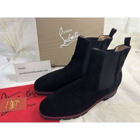 Christian Louboutin Boot Alpinono Černé Tele