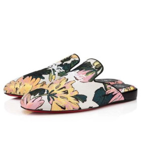 Christian Louboutin NÃ¡moÅ™nictvo Coolito Multi/ÄernÃ¡ Fabric SandÃ¡l