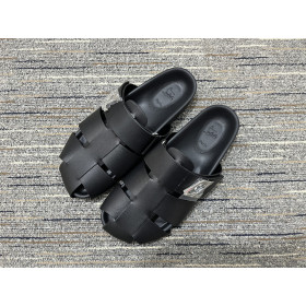Christian Louboutin Abubizz Mule Sandals Calf Leather Black