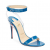 Christian Louboutin Jonatina 100mm Sandály PVC a Lakované Kůže Modrá Christian Louboutin Boty