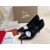 Christian Louboutin Kate 100 Mm Äerpadla Star Specchio Kožené Äerné