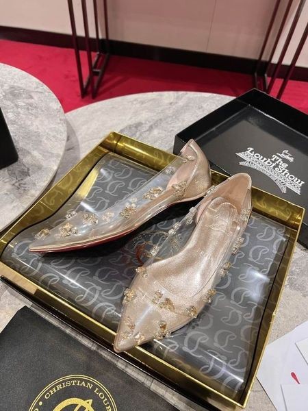 Christian Louboutin Degraqueen Lejligheder CL Sko