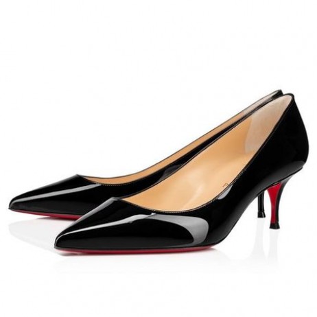 Christian Louboutin Pumper Kate 55 mm Sort Patent Læder