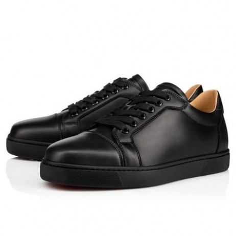 Christian Louboutin Sneaker Vieira Sort/bk Læder
