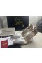 Christian Louboutin Degrastrass PVC 85 mm Pumper PVC og iriserende Læder Leche