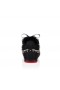 Christian Louboutin Eleonora Strass Sneakers Crepe Satin Black