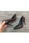 Christian Louboutin Hottie Walkie Pumper 100mm 'Walk a Mile" Nappa Læder Sort
