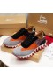 Christian Louboutin Loubishark Sneakers Med Ruskind Flerfarvet