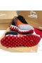 Christian Louboutin Loubishark Sneakers Med Ruskind Flerfarvet