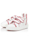 Christian Louboutin Maxi Toyototoy Sneakers Kalv læder CL Hvid Sko