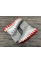 Christian Louboutin Sharky Sok Sneakers Strik Mesh Sølv
