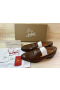 Christian Louboutin Varsimoc Loafers Kalv Læder Havane Christian Louboutin Sko