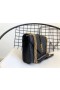 Saint Laurent Medium Kuvert Taske Sort Kornet Læder