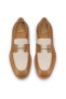 Christian Louboutin Chambelimoc Loafers Vokses Kalv Læder Terra
