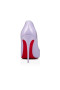 Christian Louboutin Pumper Hot Chick 100 mm stiletto hæl Lilla Røg/lin Lilla Røg Patent læder