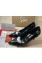 Christian Louboutin Sporty Kate 85 mm Pumpe Patent Læder Sort