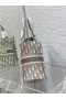 Dior Bog Tote Grå Dior Skrå Broderi