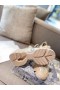 Dior-D-tilslutning Nude Sneakers Teknisk Stof