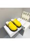 Dior Diorquake Sandaler Træ-Eneste Shearling Gul