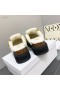 Dior Diorquake Sandaler Træ-Eneste Shearling Gul