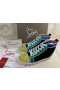 Christian Louboutin Lou Pik Pik Oralto Spidse High-top Sneakers Patent Læder Multi