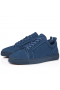 Christian Louboutin Louis Junior-Lavt-top Sneakers Veau Velour Blue