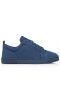 Christian Louboutin Louis Junior-Lavt-top Sneakers Veau Velour Blue
