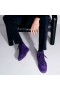 Christian Louboutin Louis Orlato High-Top Sneakers Veau Velour Jacaranda CL Sko