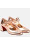 Christian Louboutin Miss Jane Pumper 55mm Iriserende Læder Guld