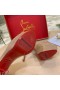 Christian Louboutin Nude Patent Fetish Peep 130mm Pumper CL Sko Butik